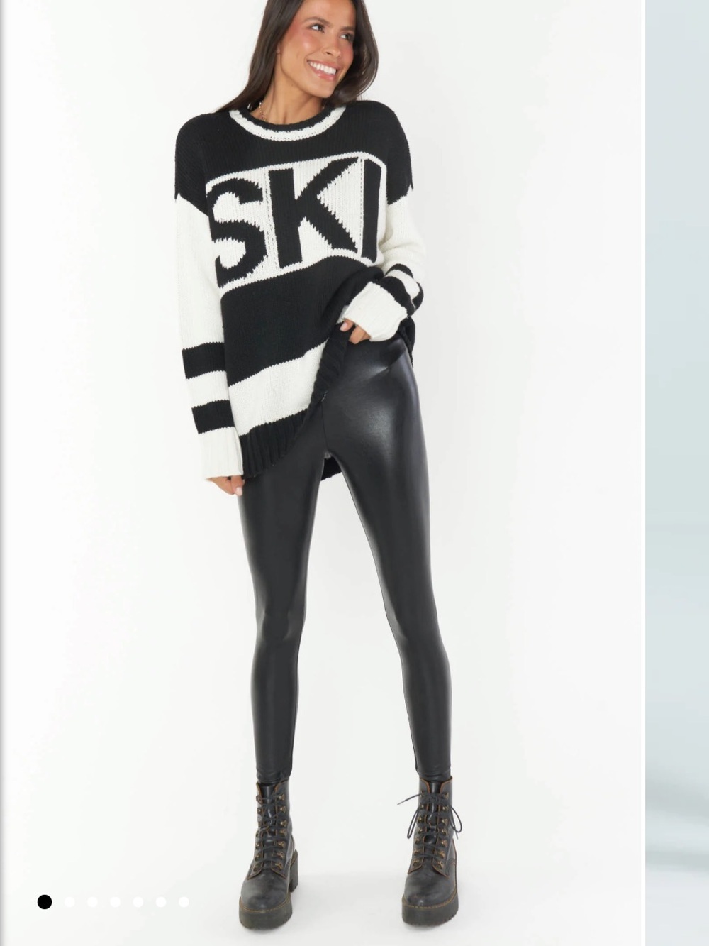 Commando Black Faux Leather Leggings